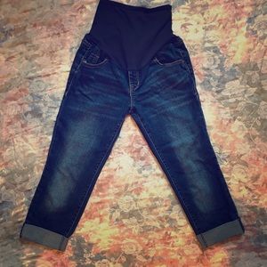 Old Navy Maternity Jean Capris Size 4